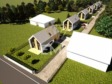 Nowoczesny dom 121 m² z 2 miejscami postojowymi w Poczesnej dom Kolonia Poczesna, Graniczna