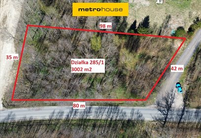Działka 3002 m² pod dom w Pęplino, blisko Ustki działka Pęplino