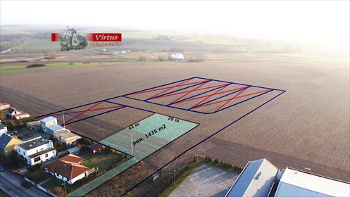 Działka budowlana 1435 m² w Kiszkowie - polecam działka Kiszkowo
