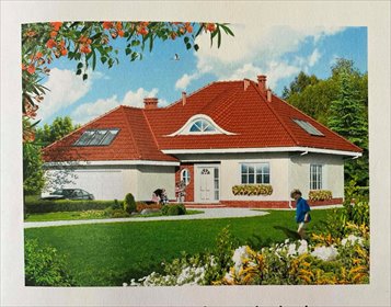 Nowoczesny dom z ogrodem zimowym i fotowoltaiką dom Zduńska Wola