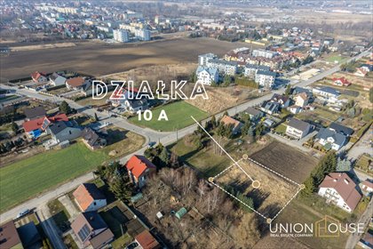 działka na sprzedaż 1041m2 działka Proszowice, Leśna