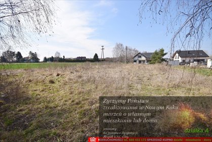 działka na sprzedaż 1094m2 działka Niemce