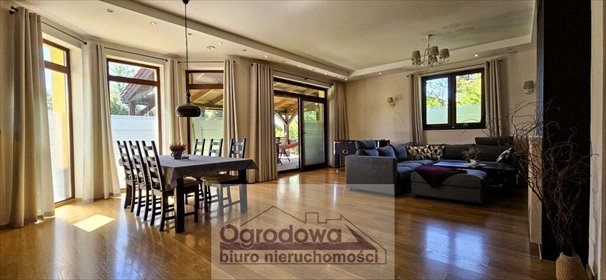 Do sprzedania energooszczędny dom 267 m² z tarasem 53 m² w Łomiankach dom Sadowa
