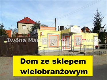 Dom z biznesem, 260 m², dwa lokale i sklep na sprzedaż dom Ścinawa