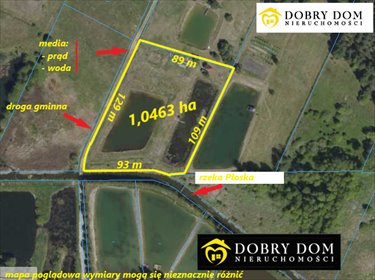 działka na sprzedaż 10463m2 działka Bobrowa