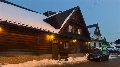 Dochód z domu w Białce Tatrzańskiej – 12 pokoi, garaż dom Tatrzański, Pod Grapą