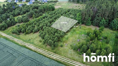 Działka 1000 m² z widokiem, szybki dojazd do Białegostoku. działka Pomigacze
