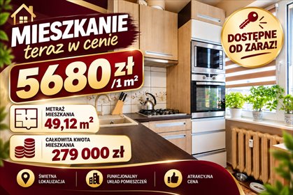 Zapraszam do obejrzenia 3-pokojowego mieszkania z balkonem w Stalowej Woli mieszkanie Stalowa Wola, Stanisławy Koper