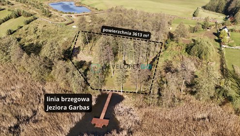 działka na sprzedaż 3613m2 działka Liski