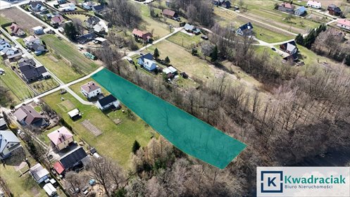 działka na sprzedaż 3660m2 działka Krościenko Wyżne, Brzozowska