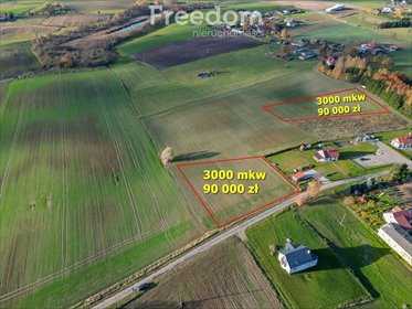 działka na sprzedaż 3000m2 działka Laseczno, Laseczno Małe