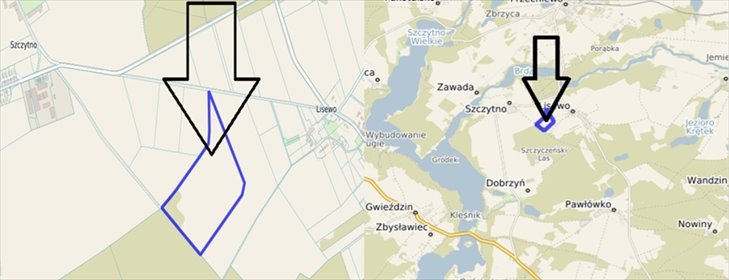 działka na sprzedaż 149689m2 działka Lisewo