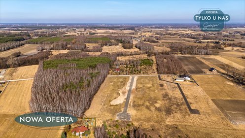 działka na sprzedaż 1350m2 działka Rojków