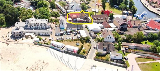 Obiekt komercyjny blisko morza z restauracją i mieszkaniem polecam lokal użytkowy Darłowo, Kąpielowa