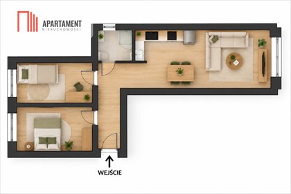 mieszkanie na sprzedaż 45m2 mieszkanie Bydgoszcz, Bartodzieje, Gajowa