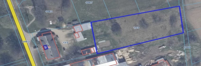 Do sprzedania działka 2633 m² w Rokicinach z potencjałem inwestycyjnym działka Rokiciny