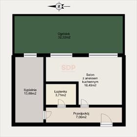 mieszkanie na sprzedaż 44m2 mieszkanie Wrocław, Fabryczna, Tadeusza Brzozy