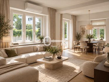 Na sprzedaż przestronna willa 315 m² z ogrodem 200 m² w Starym Mokotowie dom Warszawa, Stary Mokotów, Jarosława Dąbrowskiego