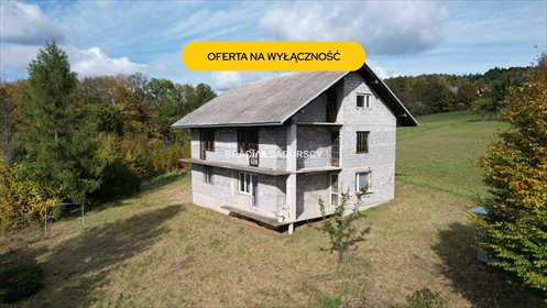 Dom 192 m2 z 7 pokojami, stan surowy, taras i balkony dom Rupniów