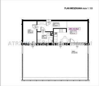 mieszkanie na sprzedaż 44m2 mieszkanie Piotrków Trybunalski, Wierzeje