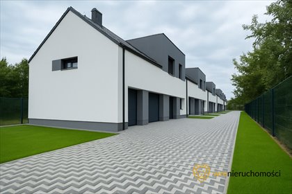 Nowoczesny dom 114 m2 z ogrodem, energooszczędny, w Iwinach dom Iwiny, Słoneczna
