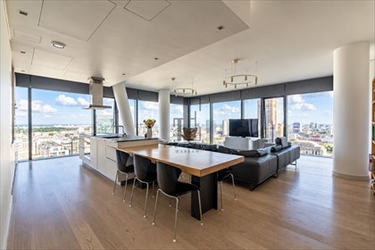 Ekskluzywny apartament 161 m² z panoramicznym widokiem polecam mieszkanie Warszawa, Śródmieście, Twarda