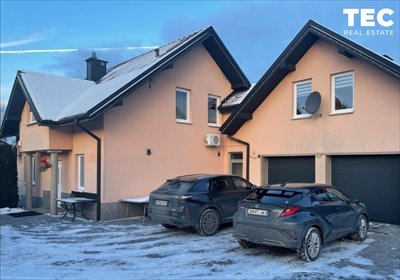 Dom z oranżerią i garażem 2 stanowiska, 220 m² dom Krzyszkowice