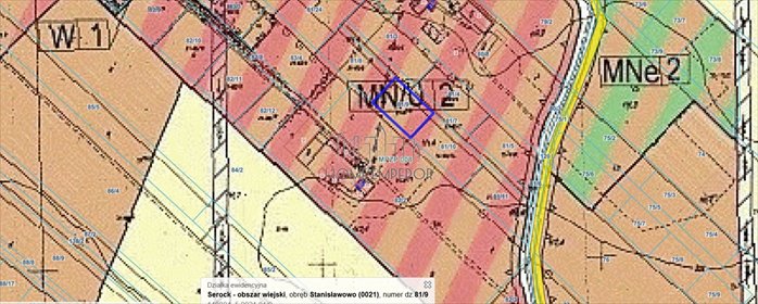 działka na sprzedaż 900m2 działka Stanisławowo