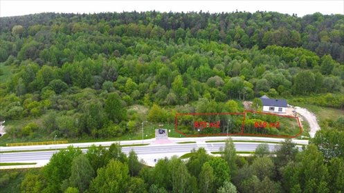 Działka 1690 m2 pod zabudowę jednorodzinną, media, blisko centrum działka Kielce, Dąbrowa