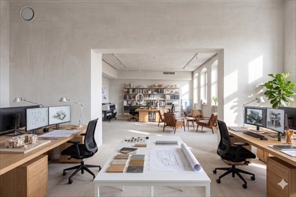 Przestronny lokal biurowy 228 m² z 3 balkonami i smart home lokal użytkowy Wrocław, Przedmieście Oławskie