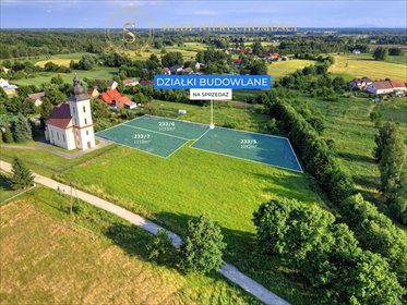 działka na sprzedaż 1116m2 działka Jodłowice