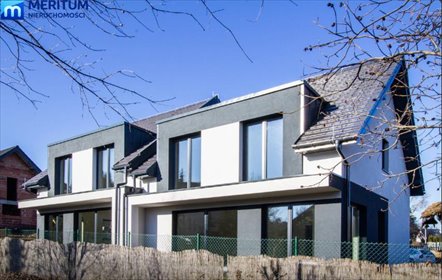 Nowoczesny bliźniak 127 m² z dużą działką, stan deweloperski dom Osowiec