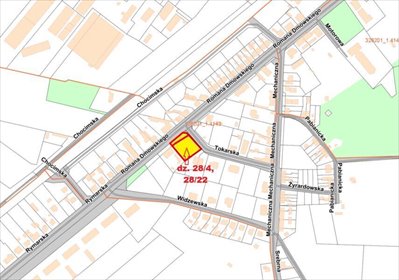 działka na sprzedaż 1527m2 działka Szczecin, Romana Dmowskiego