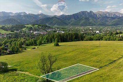 działka na sprzedaż 725m2 działka Zakopane, Zwijacze