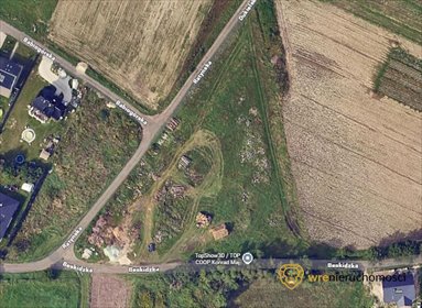 Działka inwestycyjna 6702 m² pod zabudowę i usługi. działka Wrocław, Ratyń, Beskidzka