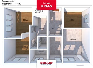 mieszkanie na sprzedaż 66m2 mieszkanie Warszawa, Targówek, Łojewska