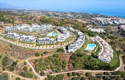 Ekskluzywne apartamenty z panoramicznymi widokami na Costa del Sol mieszkanie Estepona