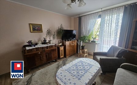 Przestronne 2 pokoje z balkonem, pełne wyposażenie, niski czynsz mieszkanie myszków, SIKORSKIEGO 53 G