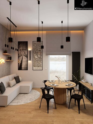 Nowoczesny loft 2 pok. z ogródkiem, wys. 3,7 m - polecam mieszkanie Łódź, Stare Polesie, Kpt. Stefana Pogonowskiego