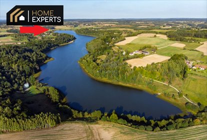 Na sprzedaż działka 1010 m² z warunkami zabudowy nad jeziorem działka Kamela