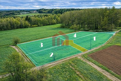 działka na sprzedaż 1428m2 działka Ropczyce, Granice, Leśna