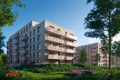 Nowoczesne 2-pokojowe mieszkanie z balkonem i widokiem na park mieszkanie Gdynia, Bieszczadzka