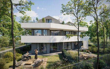 Luksusowy dom bliźniak z tarasem i ogrodem w Bielanach. dom Warszawa, Bielany, Loteryjki