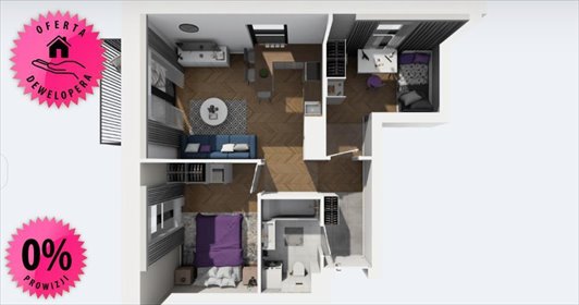 mieszkanie na sprzedaż 46m2 mieszkanie Łódź, Polesie, Polesie, 1 Maja