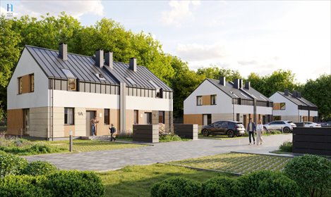 Nowoczesny dom z ogródkiem w Rąbieniu AB, 82,2 m² dom Rąbień AB, Konwaliowa