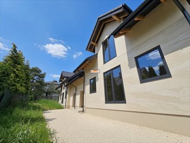 Nowoczesny dom bliźniaczy z garażem, 115 m2, Wielka Wieś dom Wielka Wieś