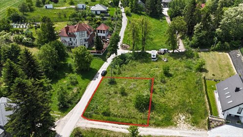 Działka budowlana z dwoma wjazdami, media, 709 m² działka Dojazdów, Stadionowa