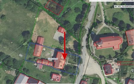 Działka z zabudową szkolno-przedszkolną w Starczówku działka Starczówek