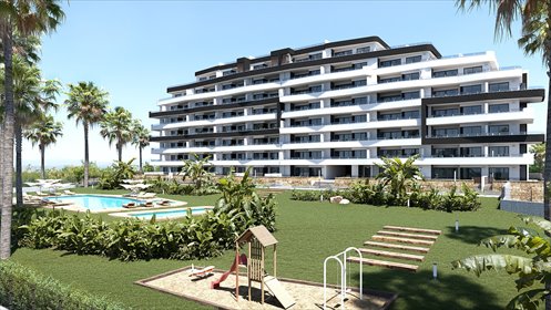 Nowoczesny apartament 2 pok. z basenem i ogrodem mieszkanie San Miguel de Salinas Centro, San Miguel de Salinas Centro, San Miguel de Salina