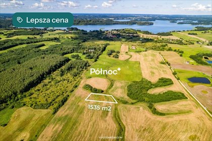 Działka 1535 m² z prywatną plażą i infrastrukturą działka Wilnowo